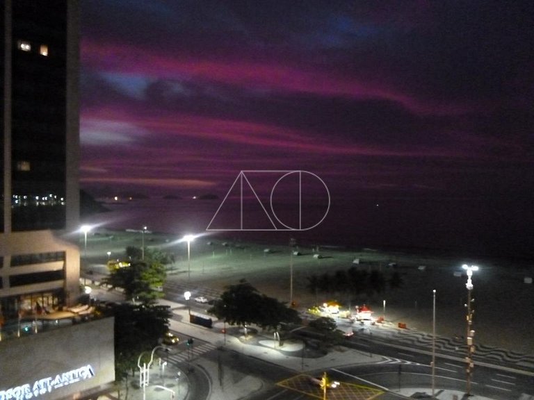 Studio moderno e Luxuoso em Copacabana com Vista para o Mar