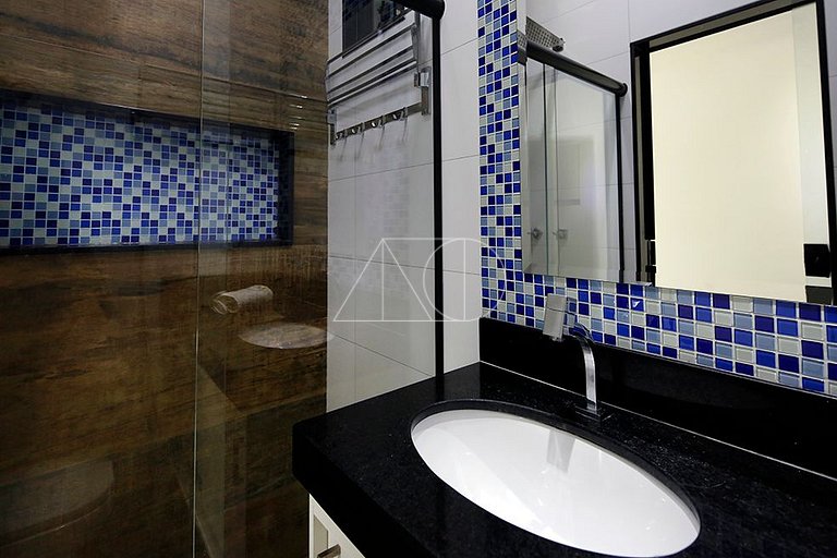 Studio moderno e Luxuoso em Copacabana com Vista para o Mar