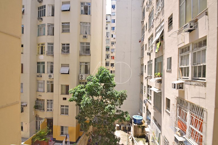 Mini studio aconchegante e silencioso com maquina de lavar e