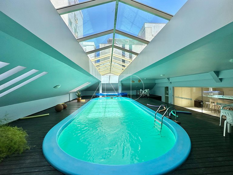 Apartamento em Residencial com Piscina Térmica Próximo ao Ma